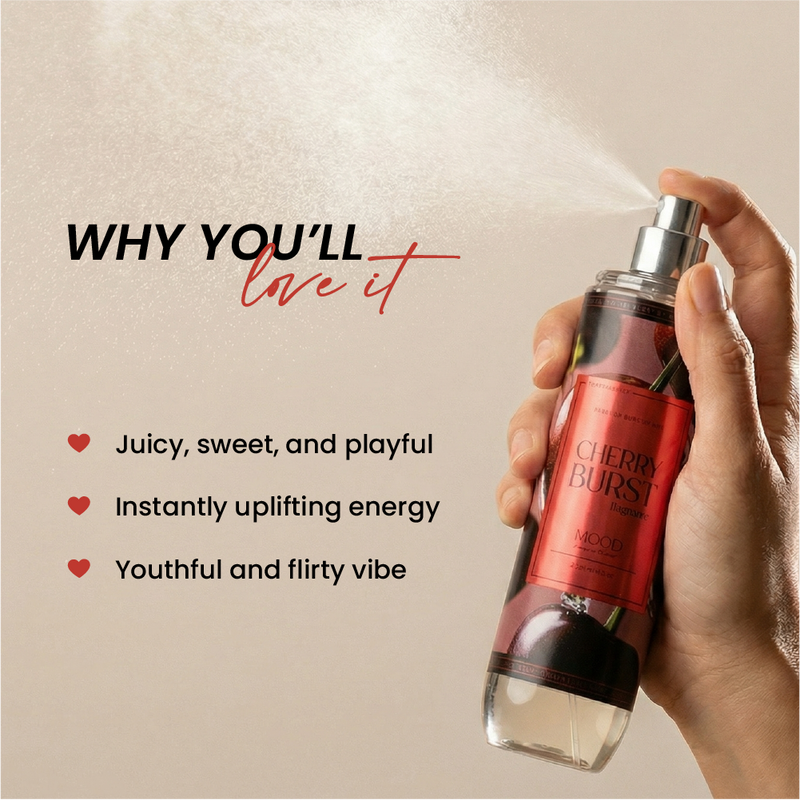 Mood Cherry Burst Body Splash 220ML