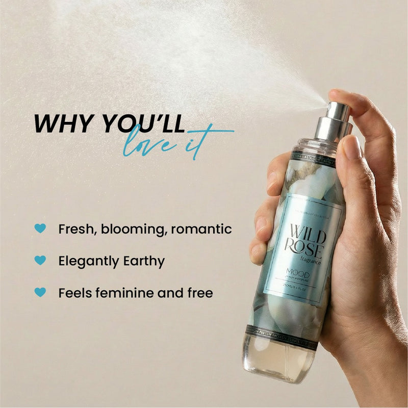 Mood Wild Rose Body Splash 220ML