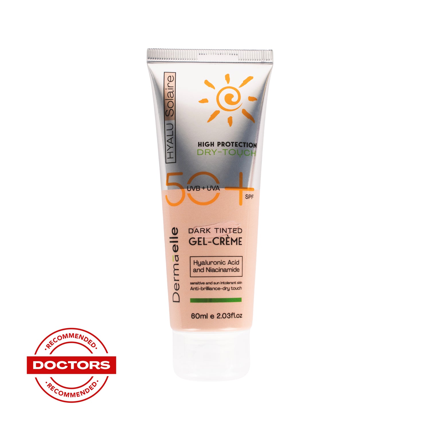 HyaluSolaire Dark Tinted GEL-CRÈME SPF 50+