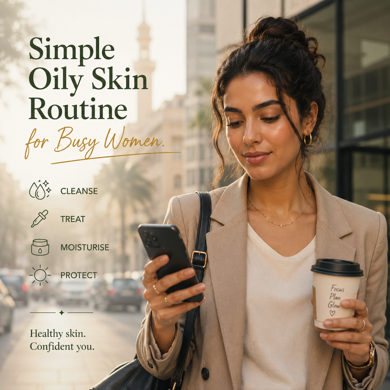 How to Build a Simple Oily Skin Routine (No Overwhelm)