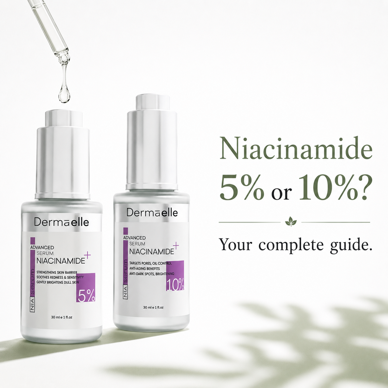 Niacinamide 5% or 10%? Your Complete Guide to Choosing the Right One for Your Skin