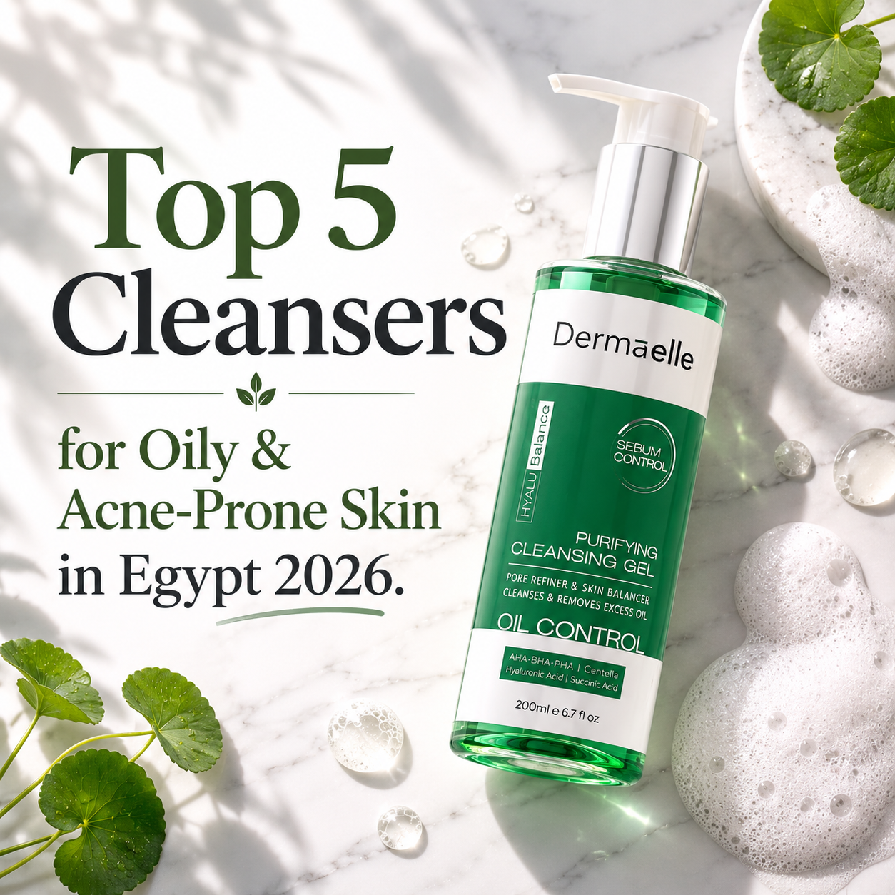 Top 5 Cleansers for Oily and Acne‑Prone Skin in 2026 (Ranked & Reviewed)