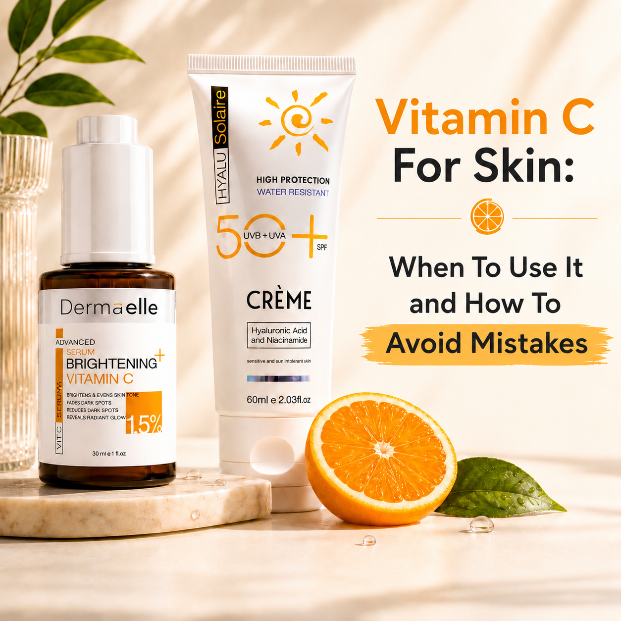 Vitamin C for Skin: When to Use It and How to Avoid the Most Common Mistakes