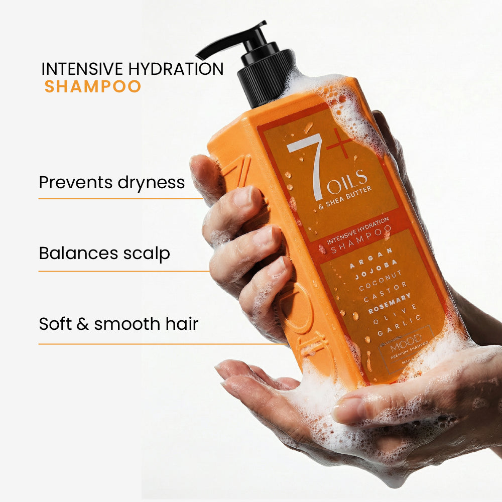 Mood 7Oils Plus Intensive Hydration Shampoo 400 ML