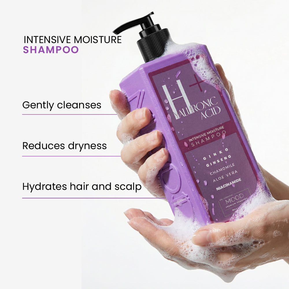 Mood Hyaluronic Acid Plus Intensive Moisture Shampoo (400ml)