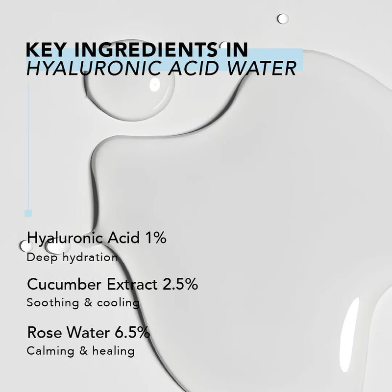 Hyaluronic Acid Water for Deep Hydration | Dermaelle
