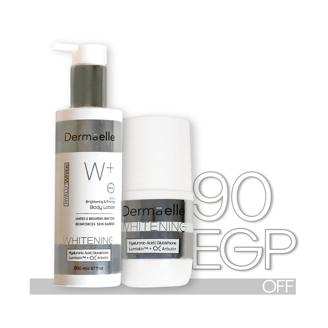 Body Lotion and Rollon Deodorant Bundle Dermaelle