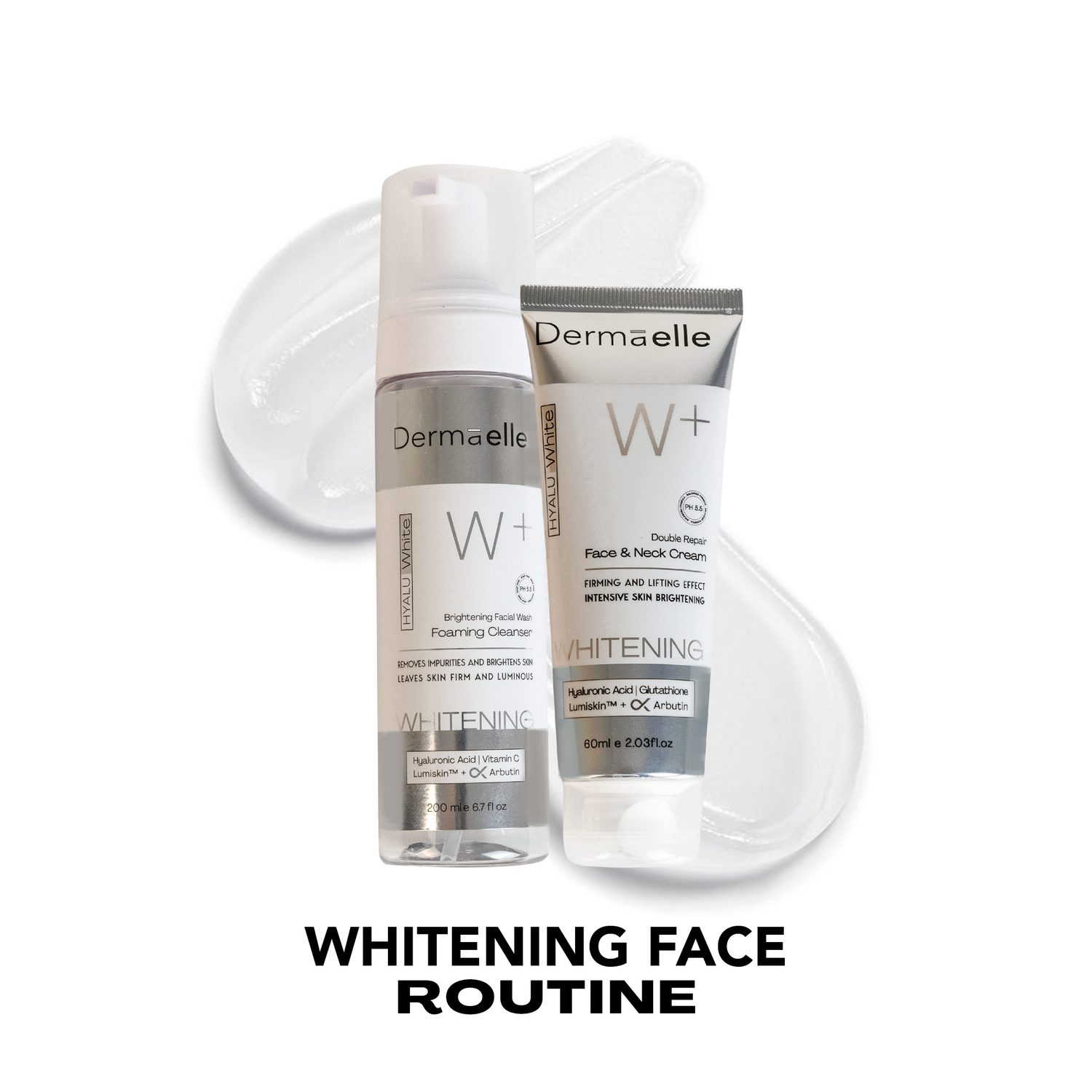 Dermaelle Whitening Face Routine