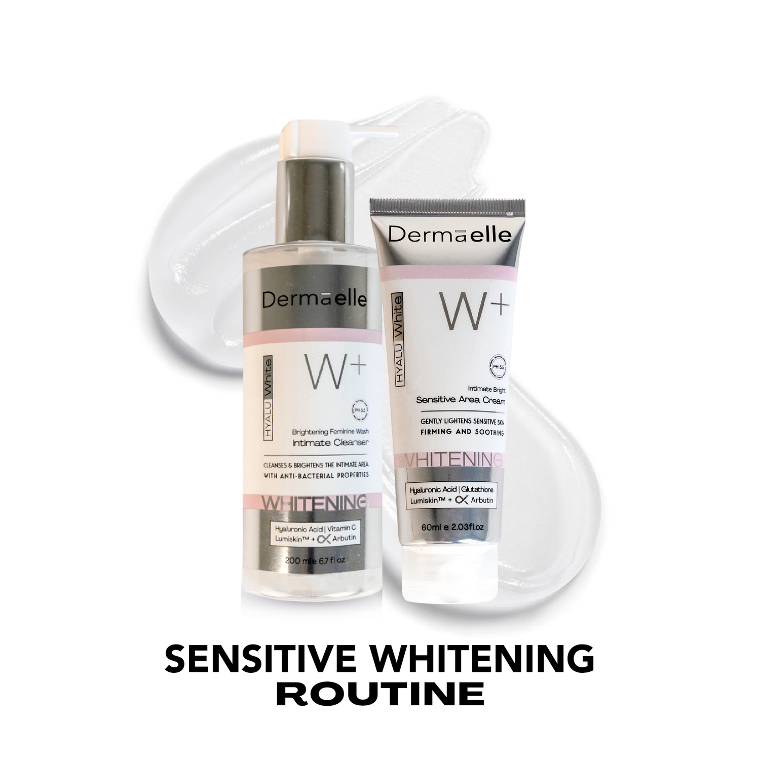 Dermaelle Sensitive Whitening Routine