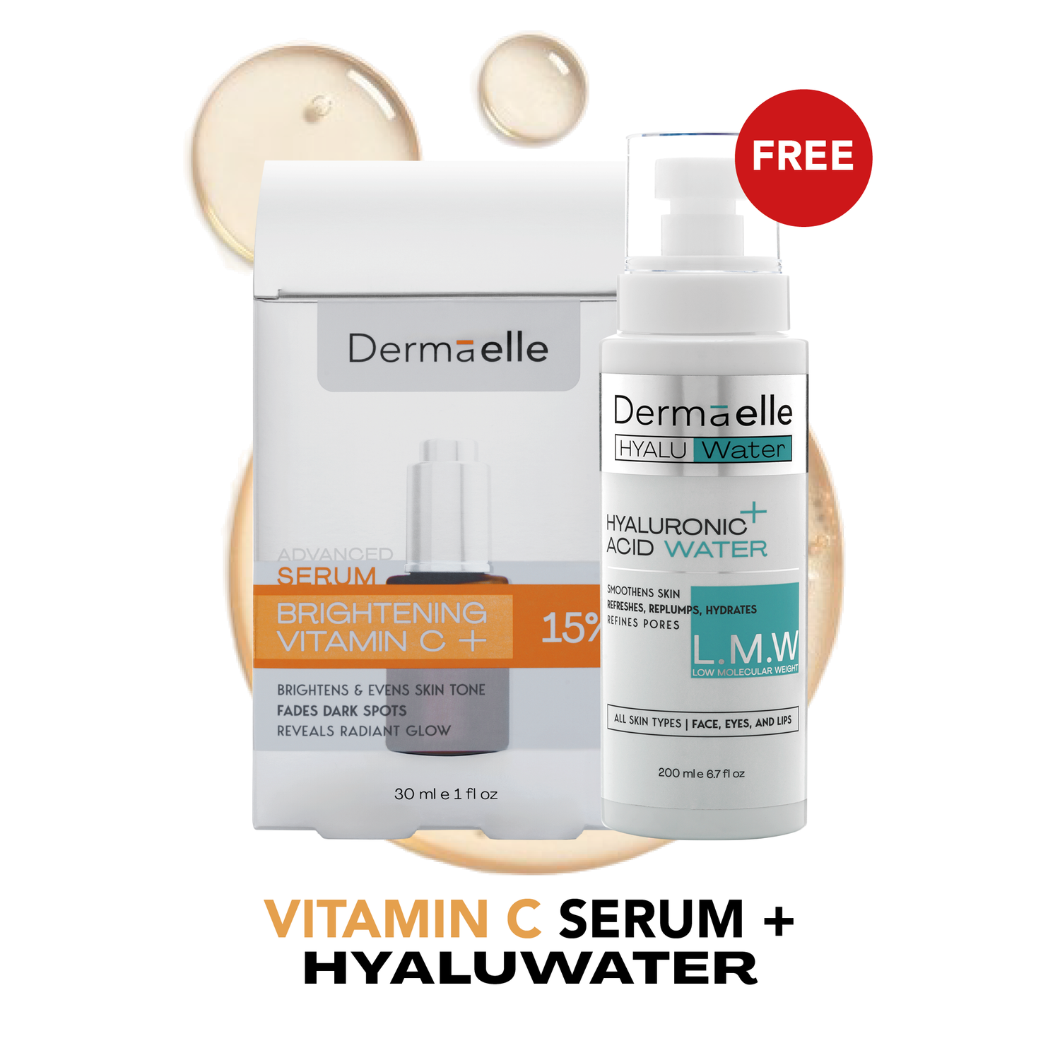 VITAMIN C SERUM +HYALUWATER