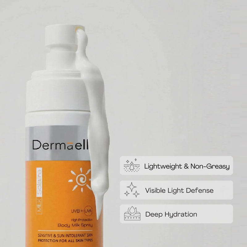 UV Defense SPF 45 Body Milk Spray 200ml