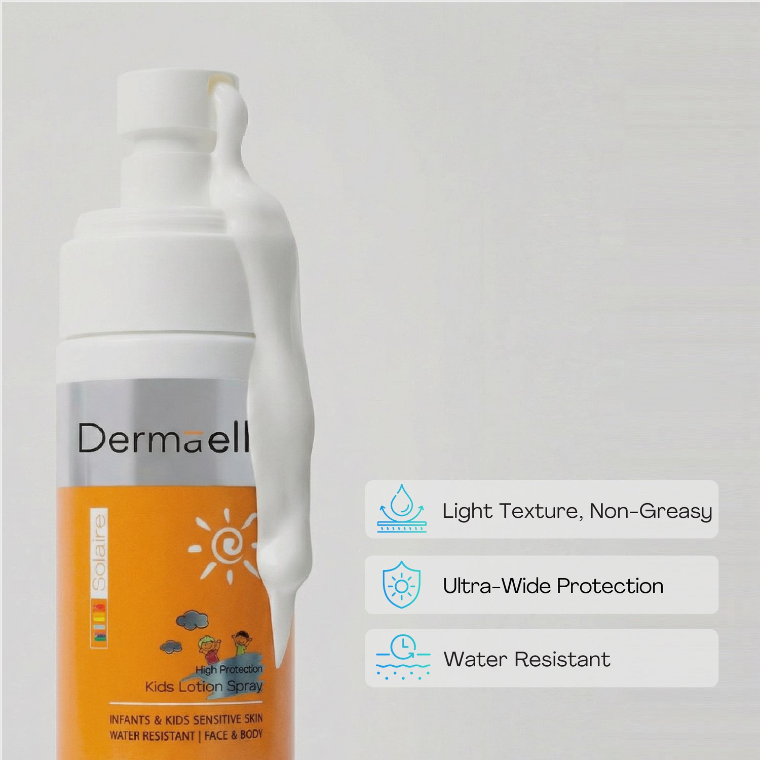 UV Defense SPF 50 Kids Lotion Spray 200ml